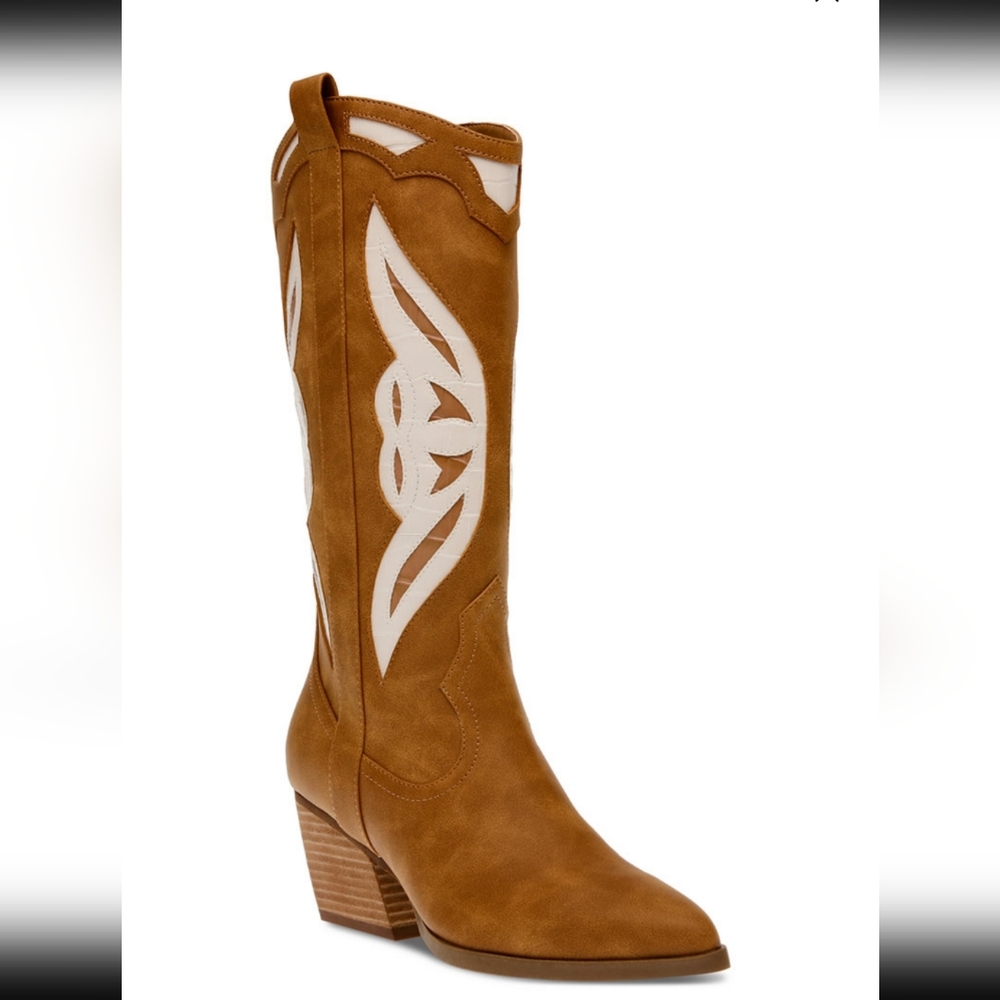 DV Dolce Vita Women's Kailey Water Resistant Cowboy Boot